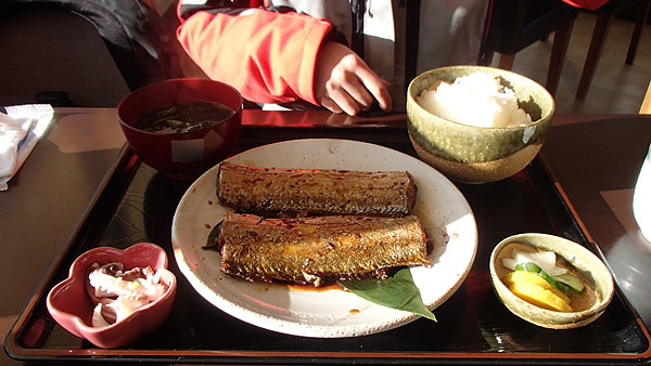 煮魚定食（税込み　１，０８０円）